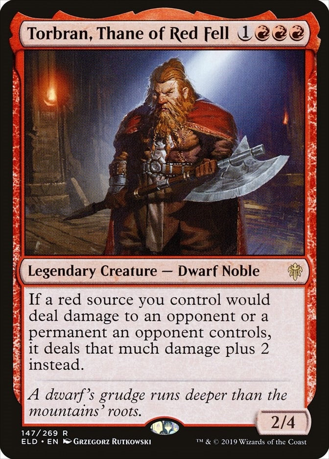 Image for Torbran, Thane of Red Fell (147) [Throne of Eldraine]