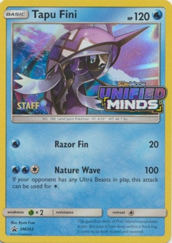 Image for Tapu Fini - SM203 (Prerelease) [Staff] (SM203) [SM Promos]