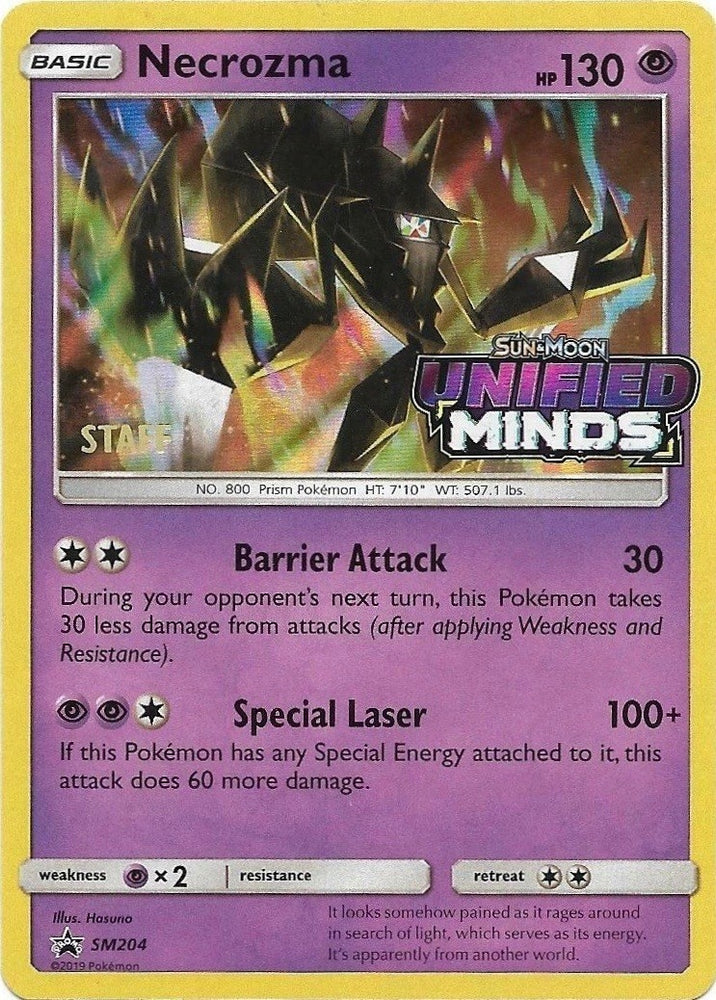 Image for Necrozma - SM204 (Prerelease) [Staff] (SM204) [SM Promos]
