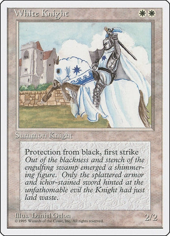 Image for White Knight - Magic: The Gathering