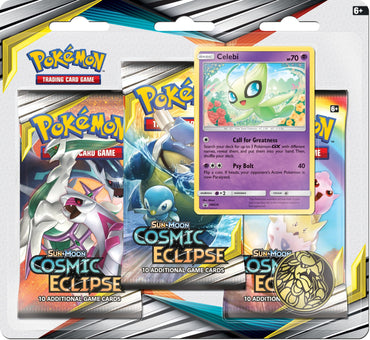 Image for Cosmic Eclipse 3 Pack Blister [Celebi] [SM - Cosmic Eclipse]
