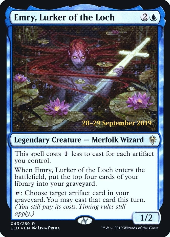 Image for Emry, Lurker of the Loch (43) [Prerelease Cards]