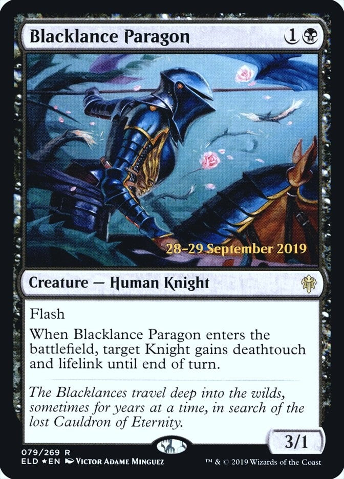 Image for Blacklance Paragon (79) [Prerelease Cards]