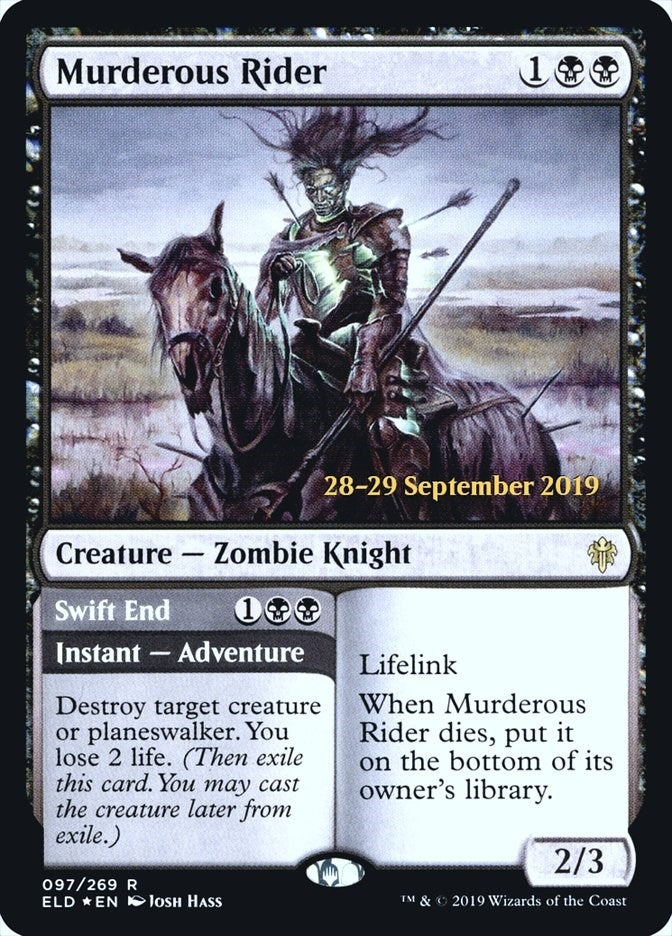 Image for Murderous Rider (97) [Prerelease Cards]