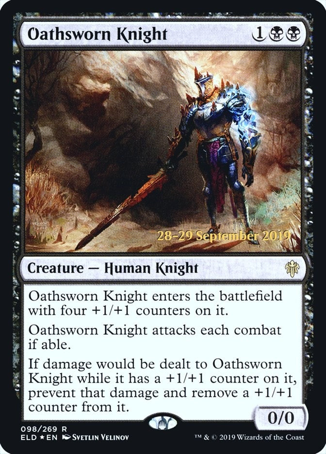 Image for Oathsworn Knight (98) [Prerelease Cards]