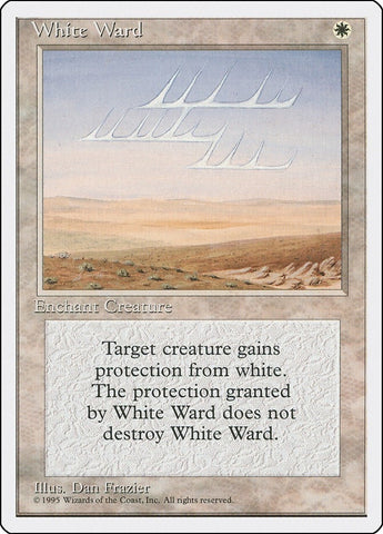 Image for White Ward - Magic: The Gathering