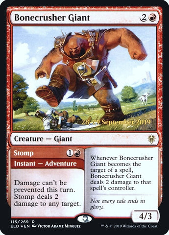 Image for Bonecrusher Giant (115) [Prerelease Cards]