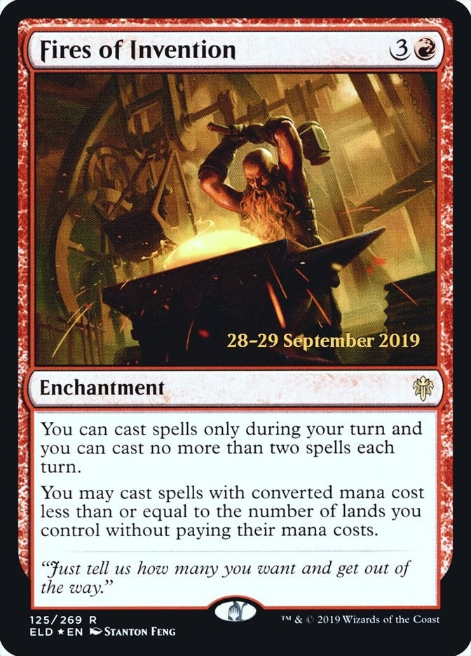 Image for Fires of Invention (125) [Prerelease Cards]