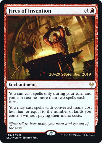 Image for Fires of Invention (125) [Prerelease Cards]