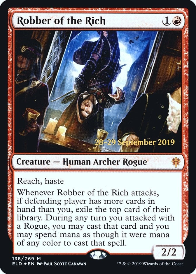 Image for Robber of the Rich (138) [Prerelease Cards]