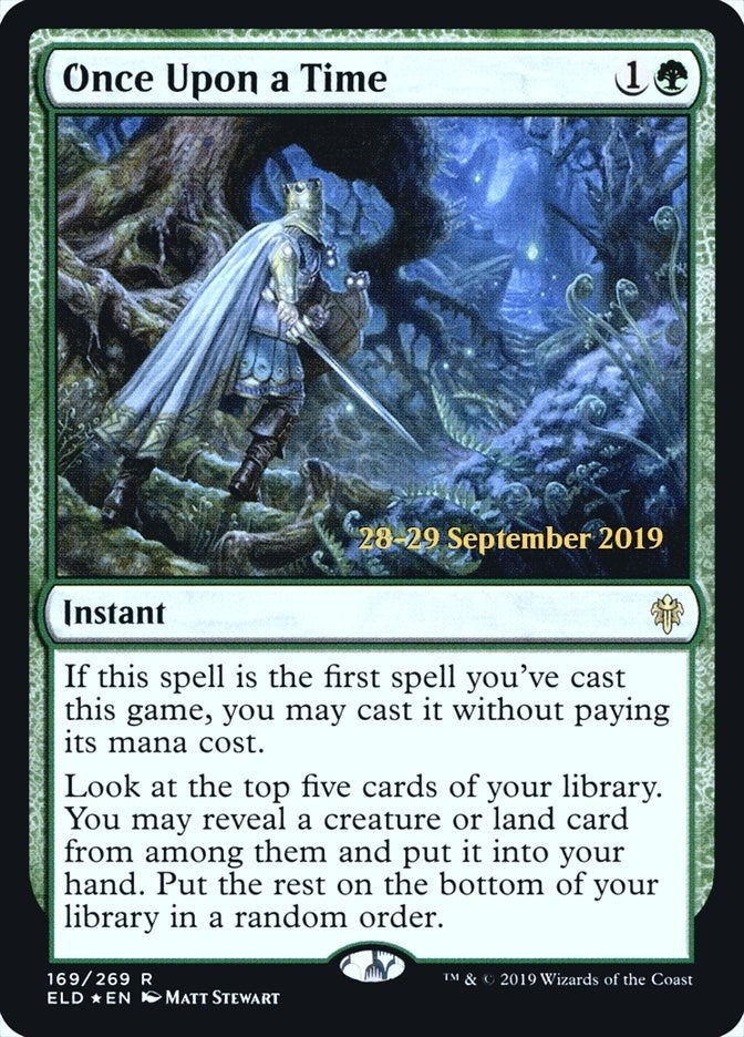 Image for Once Upon a Time (169) [Prerelease Cards]