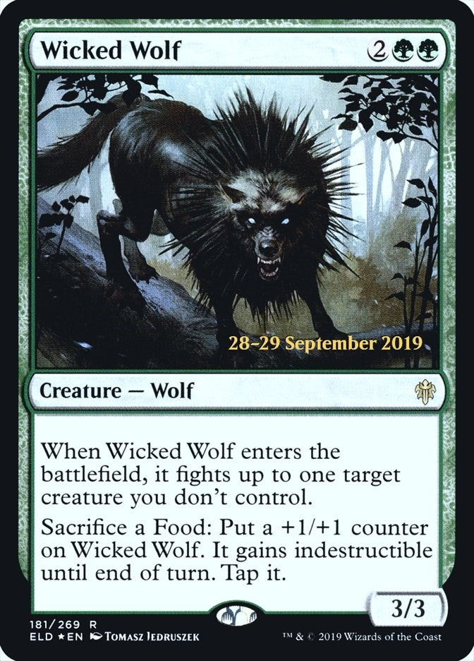 Image for Wicked Wolf (181) [Prerelease Cards]