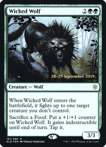 Image for Wicked Wolf (181) [Prerelease Cards]