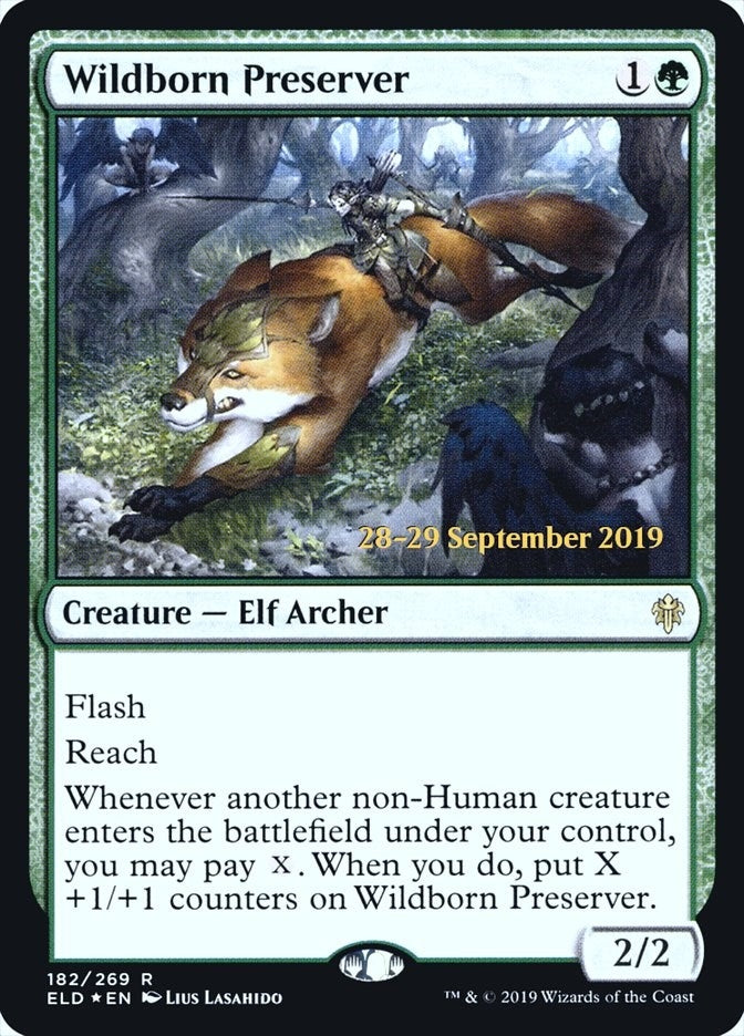 Image for Wildborn Preserver (182) [Prerelease Cards]