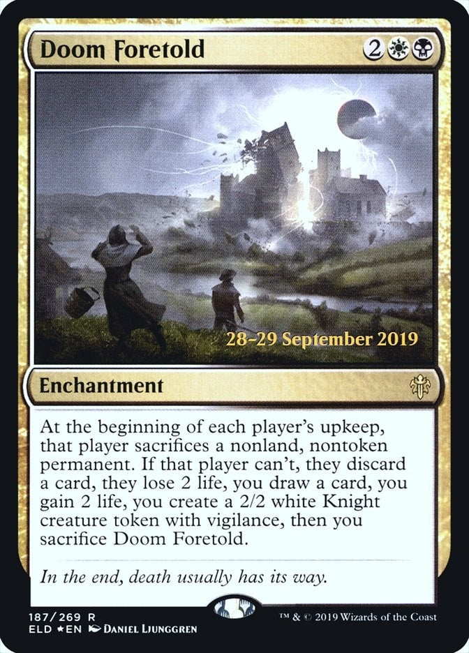 Image for Doom Foretold (187) [Prerelease Cards]