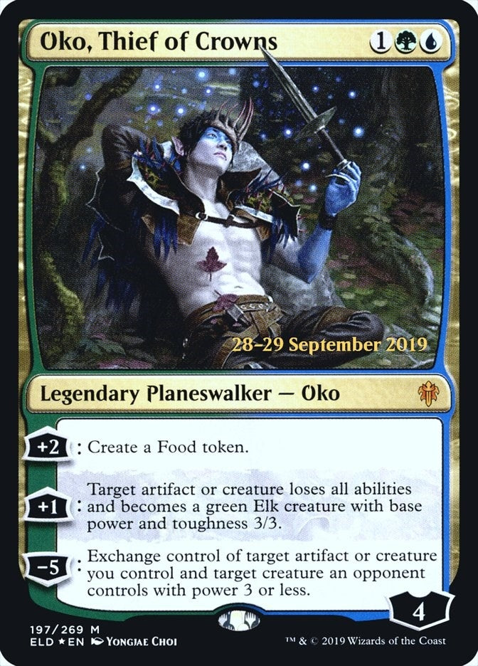 Image for Oko, Thief of Crowns (197) [Prerelease Cards]