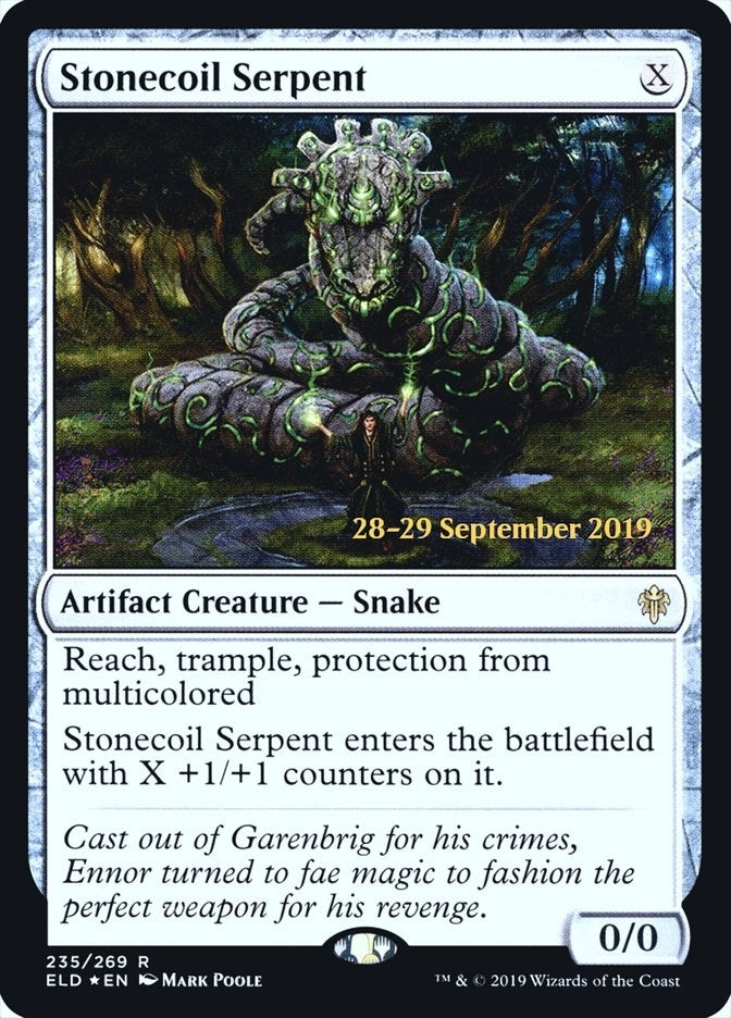 Image for Stonecoil Serpent (235) [Prerelease Cards]