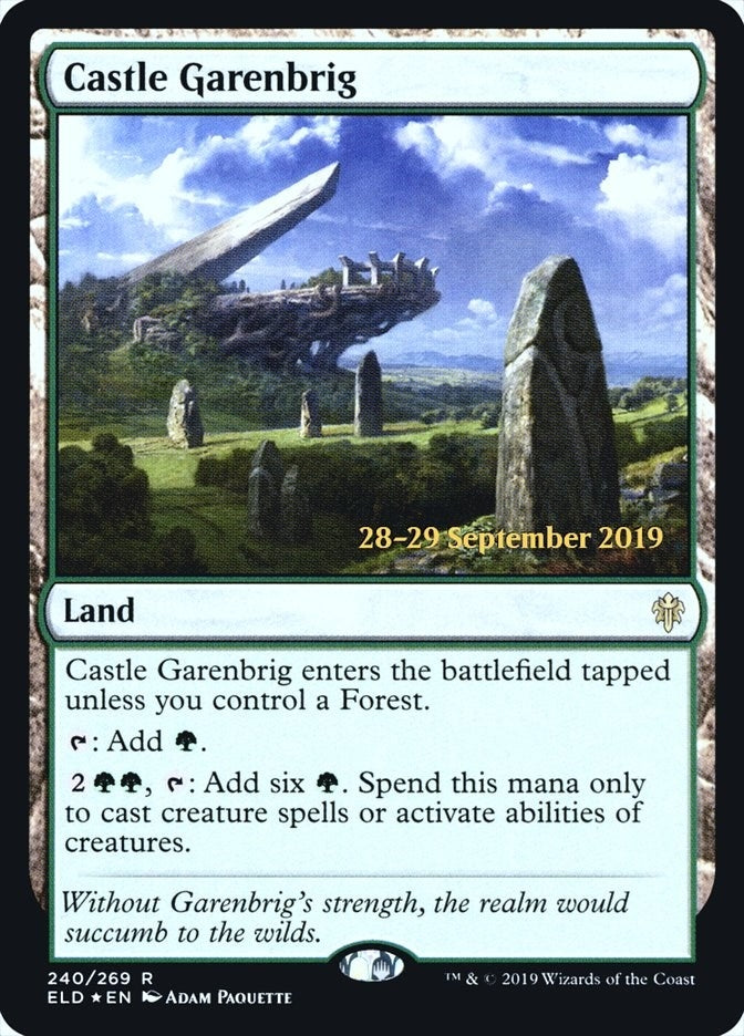 Image for Castle Garenbrig (240) [Prerelease Cards]