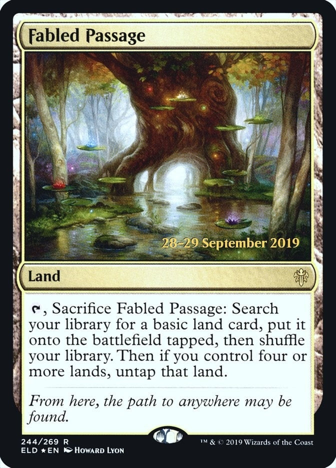 Image for Fabled Passage (ELD) (244) [Prerelease Cards]