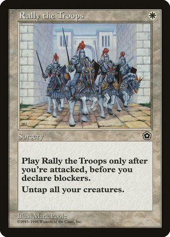Image for Rally the Troops - Magic: The Gathering