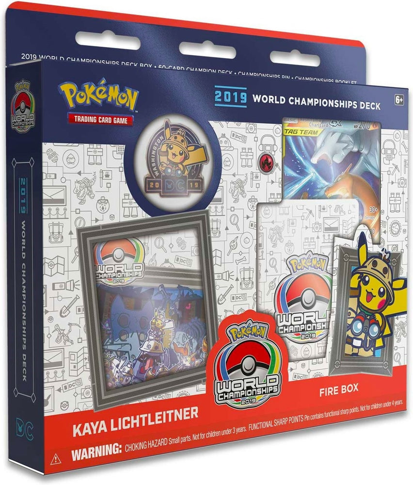 Image for 2019 World Championship Deck: Kaya Lichtleitner (Fire Box) - Pokemon