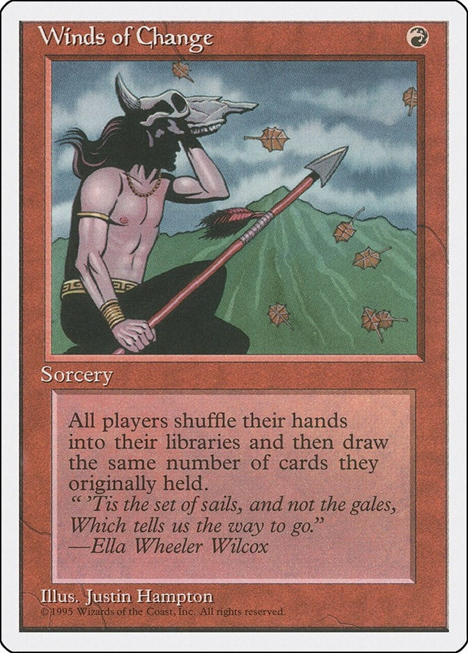 Image for Winds of Change - Magic: The Gathering