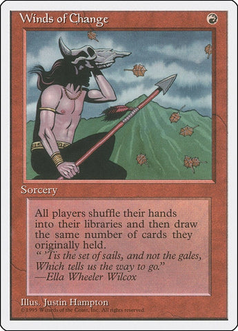 Image for Winds of Change - Magic: The Gathering
