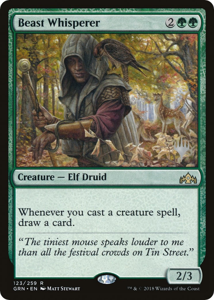 Image for Beast Whisperer (123) [Promo Pack: Throne of Eldraine]