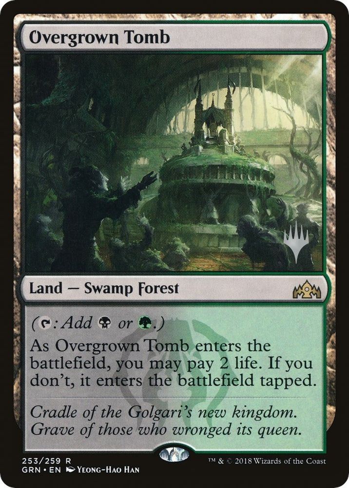 Image for Overgrown Tomb (253) [Promo Pack: Throne of Eldraine]