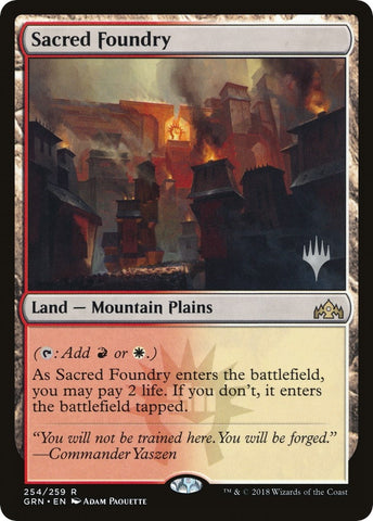 Image for Sacred Foundry (254) [Promo Pack: Throne of Eldraine]