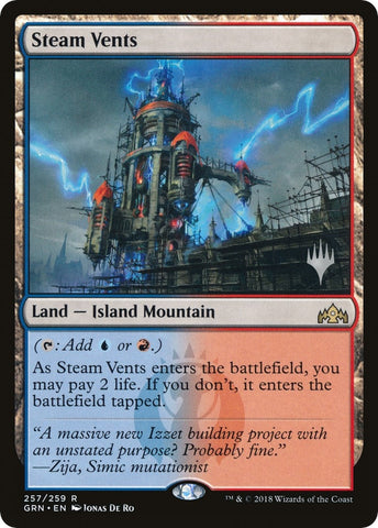Image for Steam Vents (257) [Promo Pack: Throne of Eldraine]