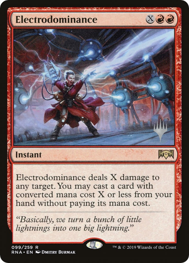 Image for Electrodominance (99) [Promo Pack: Throne of Eldraine]