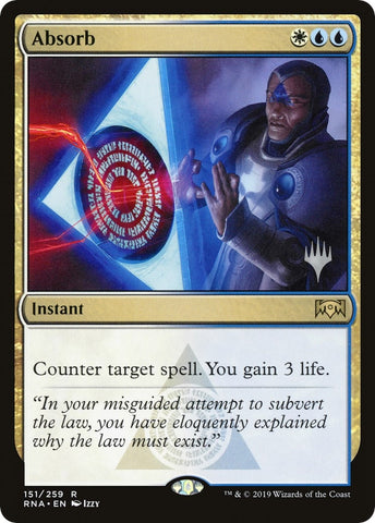 Image for Absorb (151) [Promo Pack: Throne of Eldraine]