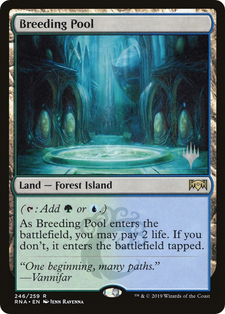 Image for Breeding Pool (246) [Promo Pack: Throne of Eldraine]