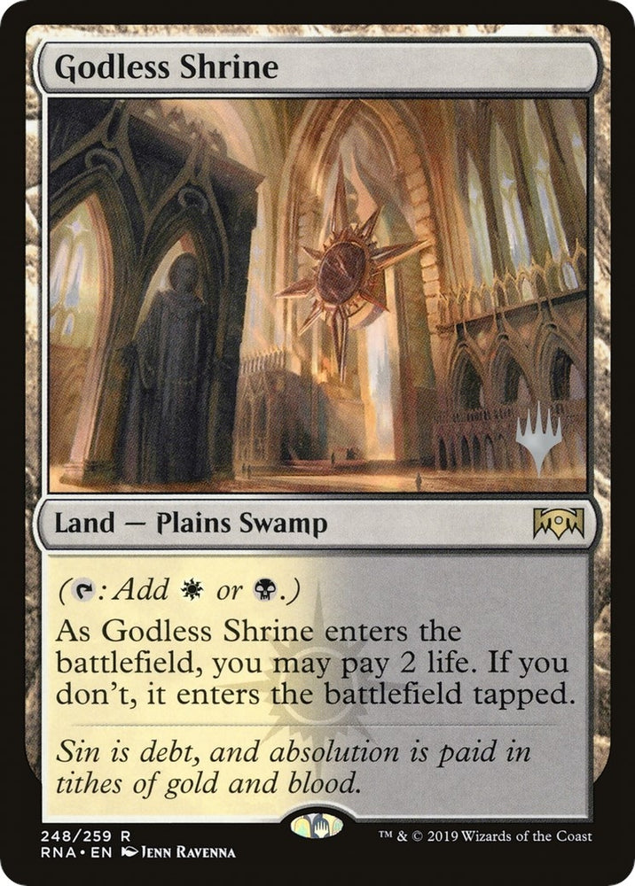 Image for Godless Shrine (248) [Promo Pack: Throne of Eldraine]