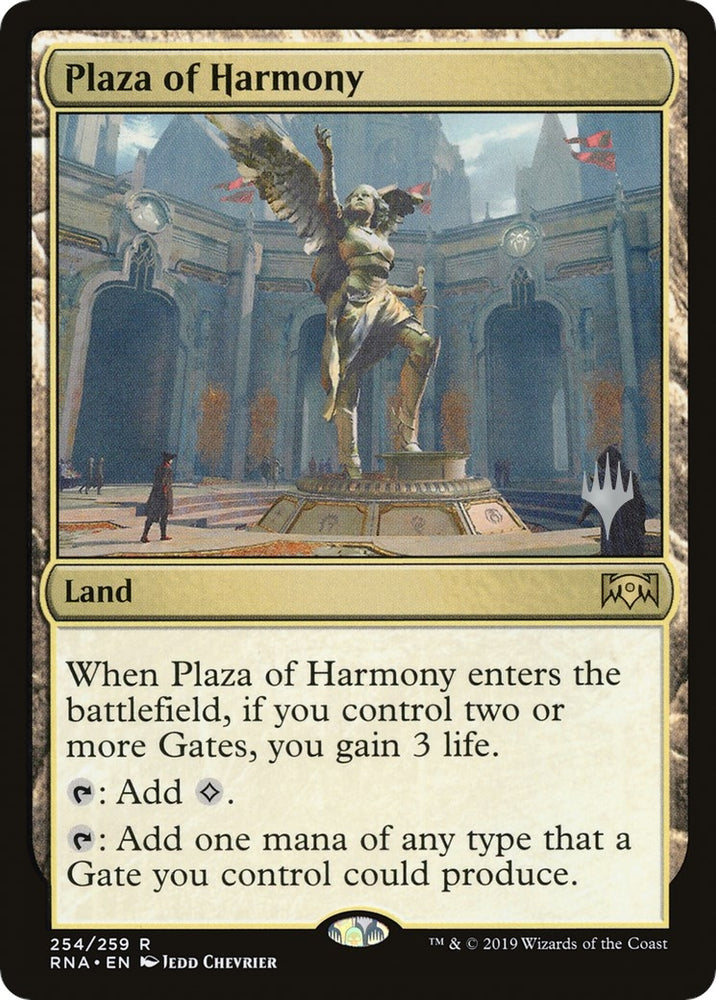 Image for Plaza of Harmony (254) [Promo Pack: Throne of Eldraine]