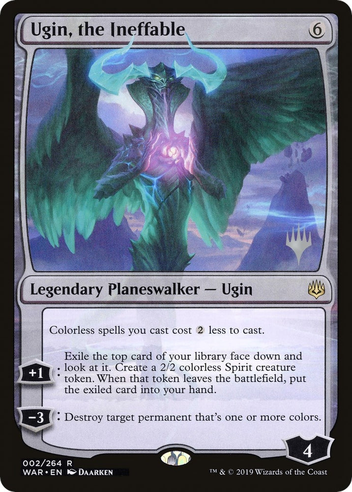 Image for Ugin, the Ineffable (2) [Promo Pack: Throne of Eldraine]