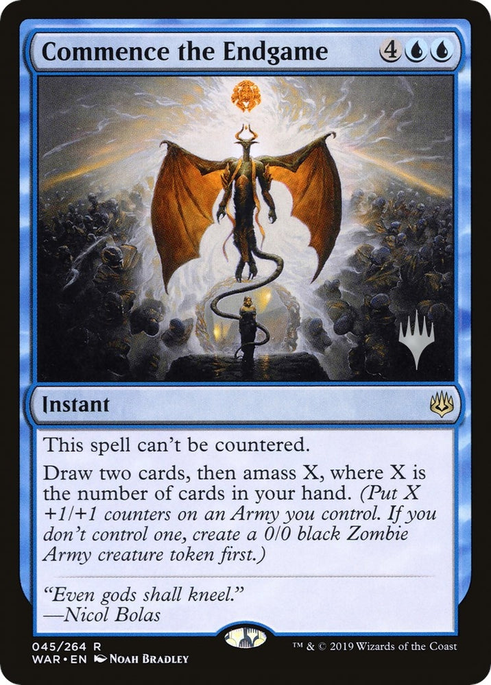Image for Commence the Endgame (45) [Promo Pack: Throne of Eldraine]