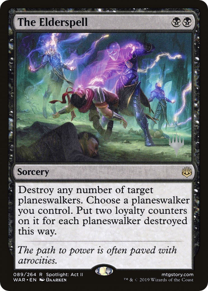 Image for The Elderspell (89) [Promo Pack: Throne of Eldraine]
