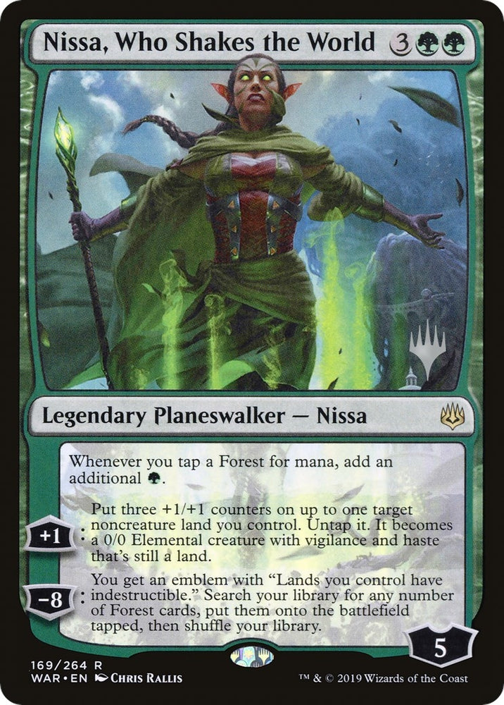 Image for Nissa, Who Shakes the World (169) [Promo Pack: Throne of Eldraine]