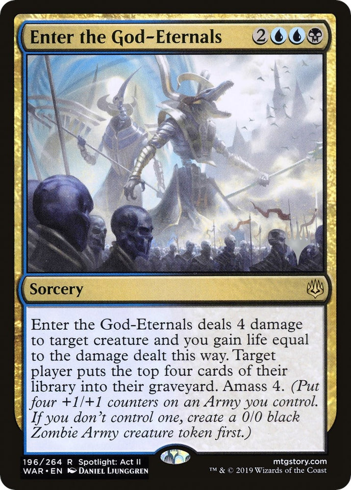 Image for Enter the God-Eternals (196) [Promo Pack: Throne of Eldraine]