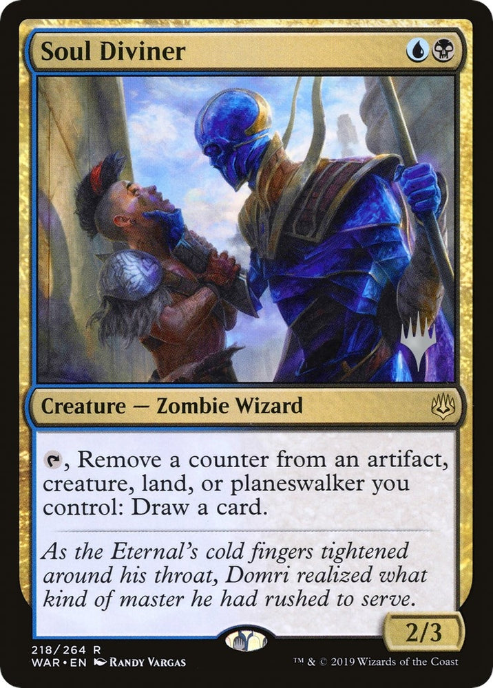 Image for Soul Diviner (218) [Promo Pack: Throne of Eldraine]