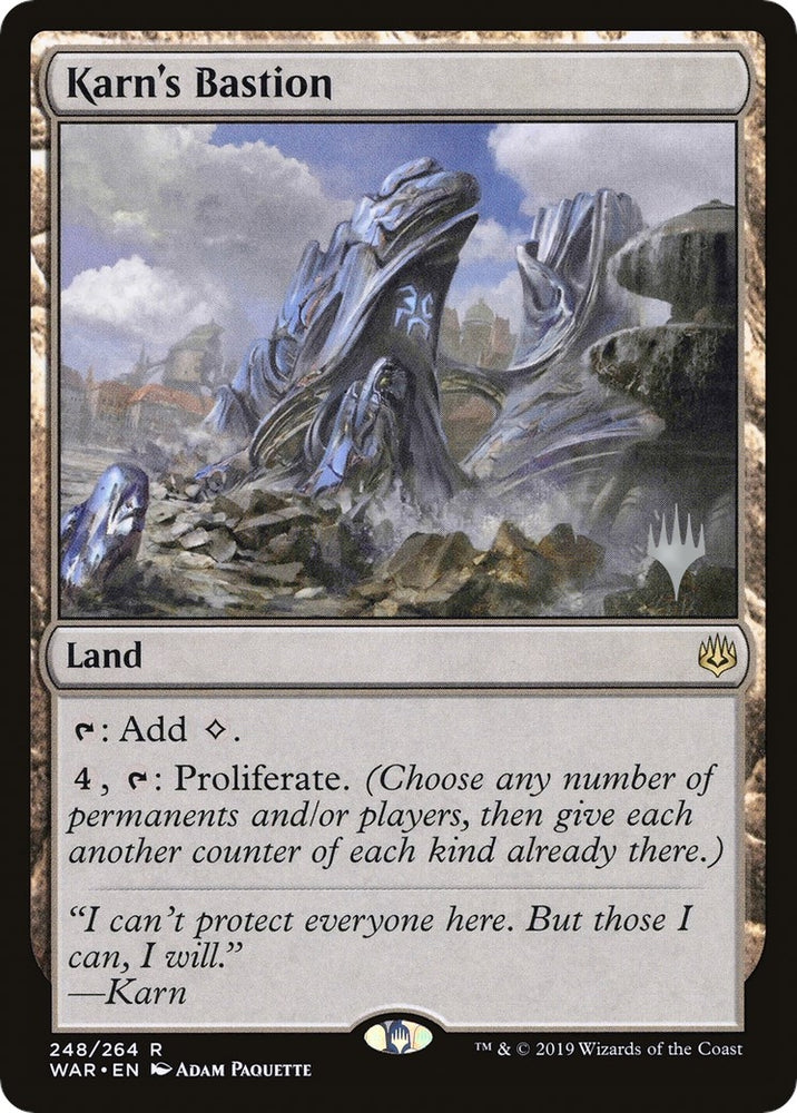 Image for Karn's Bastion (248) [Promo Pack: Throne of Eldraine]