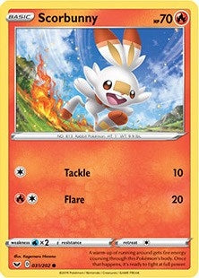 Scorbunny - 031/202 (Premium Collection) (031/202) (Miscellaneous Cards & Products)