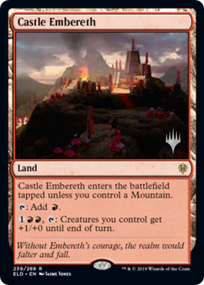 Image for Castle Embereth (239) [Promo Pack: Throne of Eldraine]