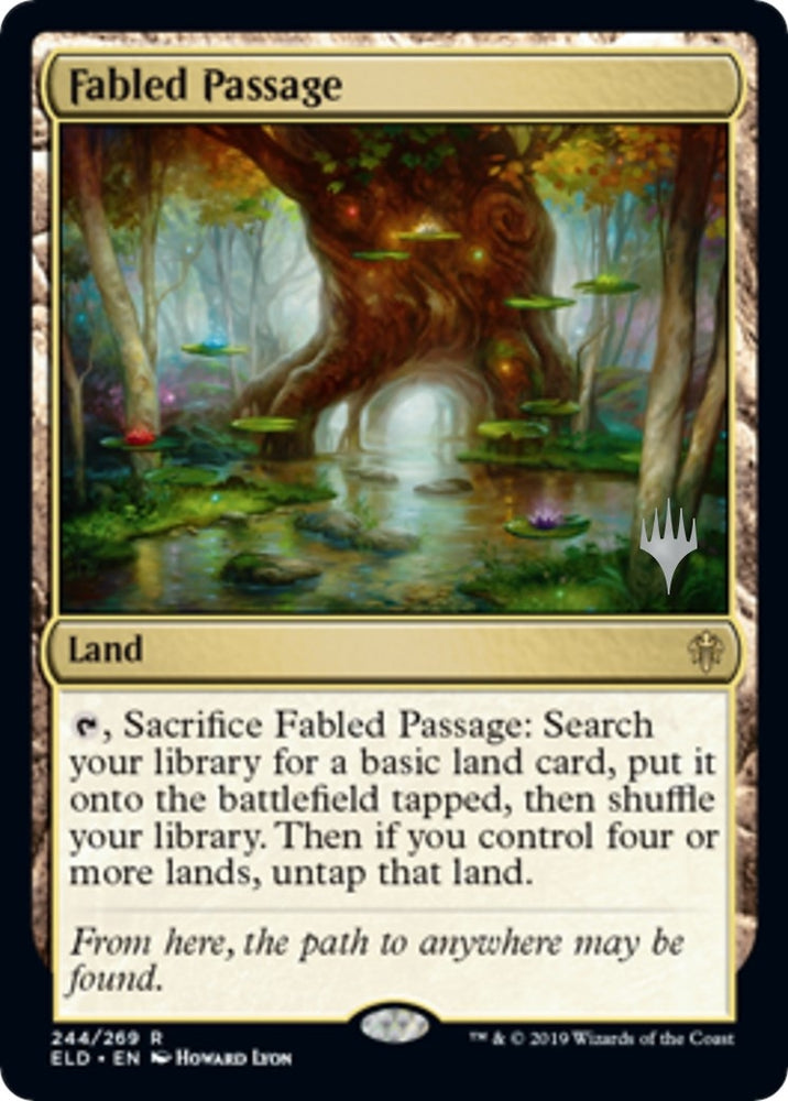 Image for Fabled Passage (244) [Promo Pack: Throne of Eldraine]