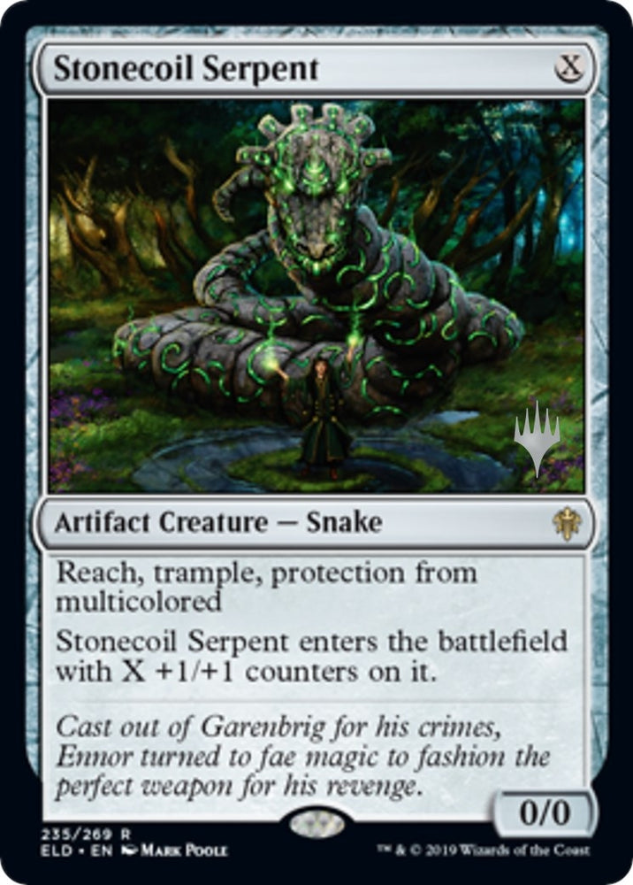 Image for Stonecoil Serpent (235) [Promo Pack: Throne of Eldraine]