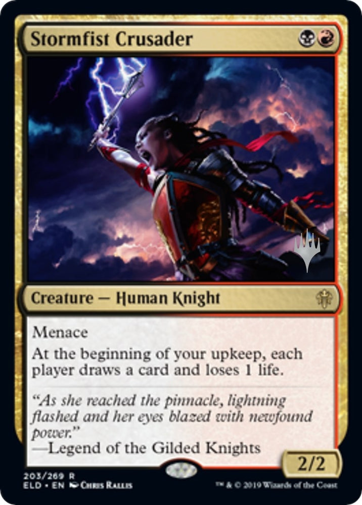 Image for Stormfist Crusader (203) [Promo Pack: Throne of Eldraine]
