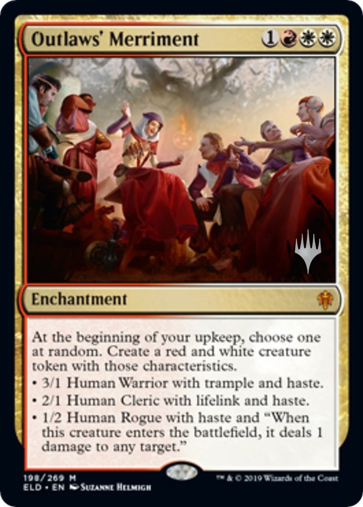Image for Outlaws' Merriment (198) [Promo Pack: Throne of Eldraine]