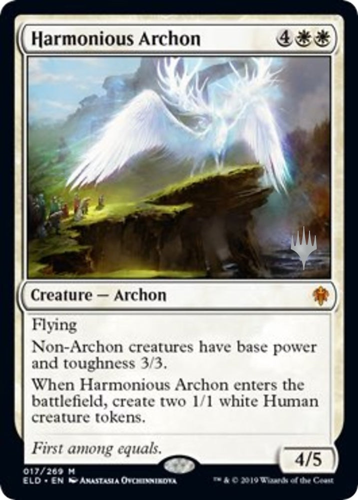 Image for Harmonious Archon (17) [Promo Pack: Throne of Eldraine]
